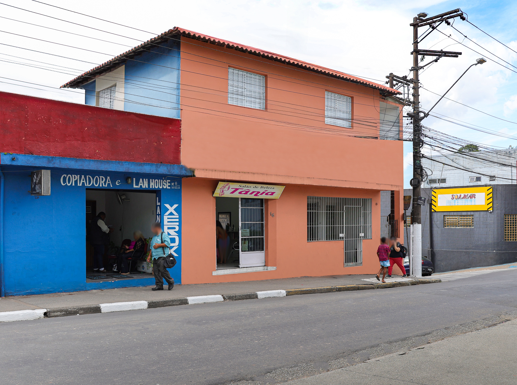 Fachada do Salão Tânia em Itapecerica da Serra